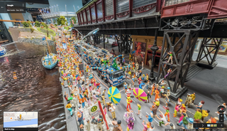 Illustration for article titled Google Used Tiny Cameras to Street View the World’s Largest Model Railway